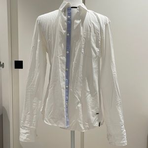 Scotch & Sofa White Button Down Shirt Size S